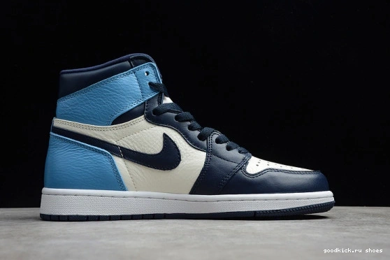 High 555088-140 Jordan OG Blue 1 Obsidian - University Air | Retro UNC 555088-140 0505